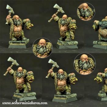 Dwarf Miner by Scibor