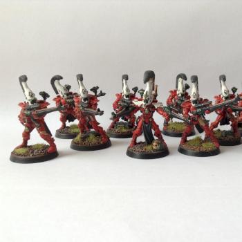Eldar Dire Avengers by Krymus