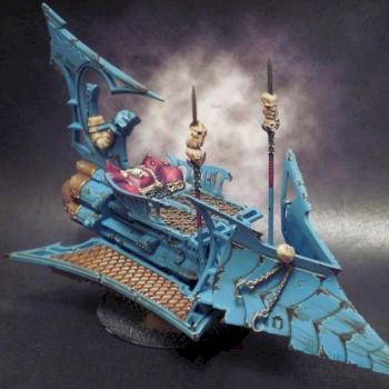 Dark Eldar raider by Achosyte