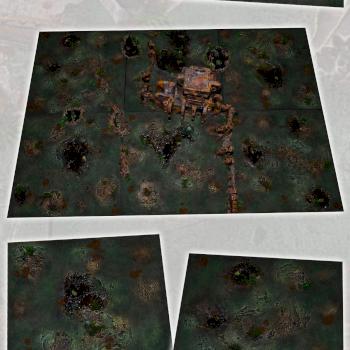 SNOW MODULAR 72x48 GAMEBOARD surface terrain by studiolevel