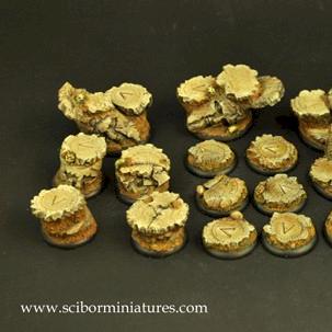 Spartan Ruins round edge bases set by rene