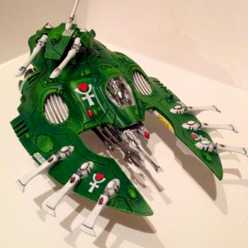 Biel-Tan Eldar Wave Serpent by Superfly29