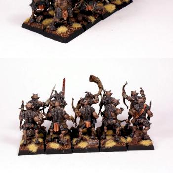 Beastmen Ungor Herd by UnlimitedColours