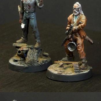 Zombicide - 4 Zombies, 2 Heroes by jarhead
