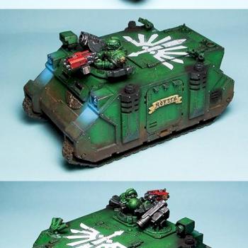 Dark Angels Rhino by petran