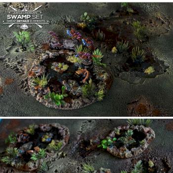 JUNGLE SWAMPS SET scenery terrain by studiolevel