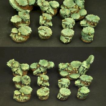Spartan Ruins round bases set by rene