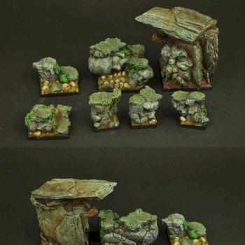Dwarven Ruins square bases set by rene