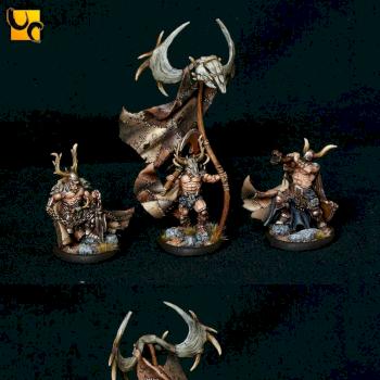 Mawdred of Carn Dhu, Hedroc of Carn Maen, Canan of Carn Maen by UnlimitedColours