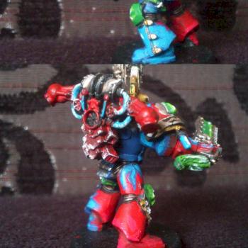 Alpha Legion Renegade Berserker Champion (Finished) by ChaosRampage