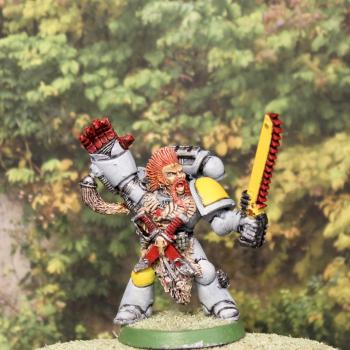Space Wolves Blood Claws Sergeant by austinio