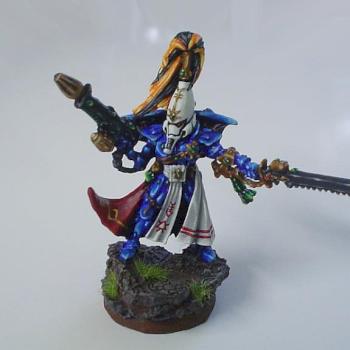 Eldar Autarch by Zuzu