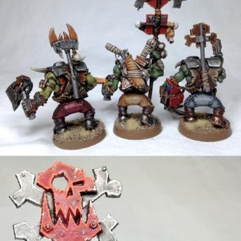 Ork Nobz by saltpappa