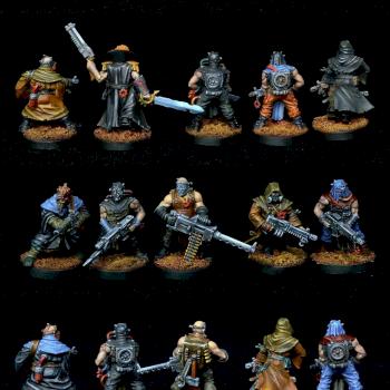 Chaos Cultists Tetchvar Ranged weapons by chaoswarrior