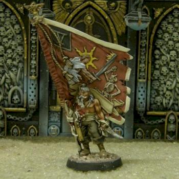 Vostroyan Standard Bearer by DarkCornerPainting
