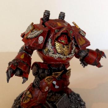 Blood Angels. Contemptor Dreadnought by Superfly29