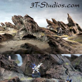 Exotic hills and craters by Terraformer