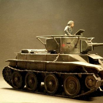 1/35 BUILT ITALERI Russian BT 5 WW2 high-speed tank by Finecraftpoland