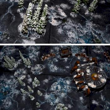 SNOW FOREST BOX, 25x TREES by studiolevel