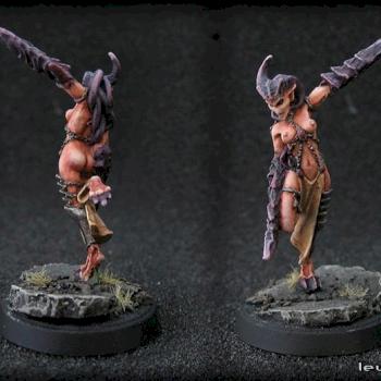 Daemonette of Slaanesh by GoblinArt