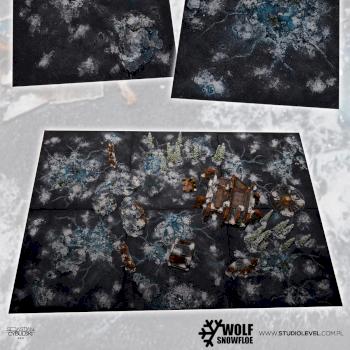SNOW MODULAR 72x48 GAMEBOARD by studiolevel