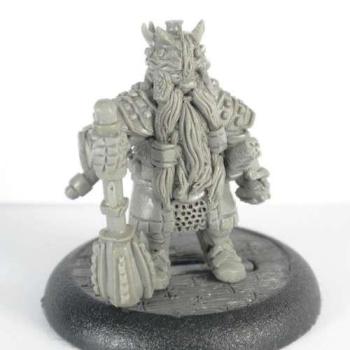 Dwarf - Warlord - 22 mm by Lafeenoirecreations