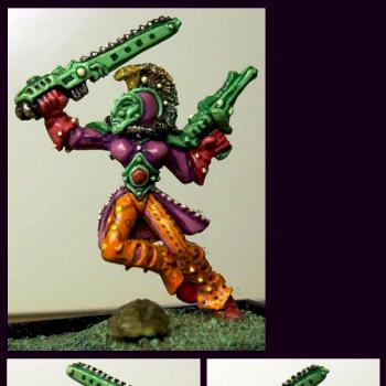 Eldar Harlequin PT2 by CaelynTek