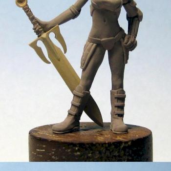 girl knight by roninlk