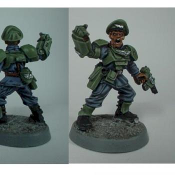 Cadian Officer by ShadowShark