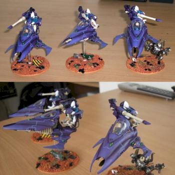 Eldar Vyper Jetbikes by Aryllon