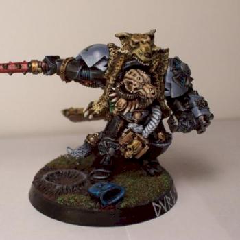 Wolf Priest Terminator by monkeigh