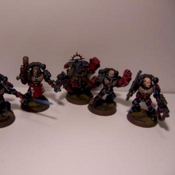 crimson fists veterans (front) by TripleThrees