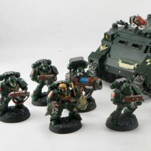 Dark Angels squad by DA Patrick