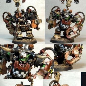 Ork Warlord Ghazghkull Thraka by petran