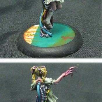 Painted Toxic Girl by Jolly Rogers Studio! by fatalpersonality