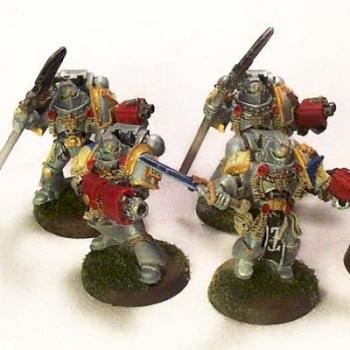 Warhammer 40k Grey Knights in Power Armor by CM Miniatures