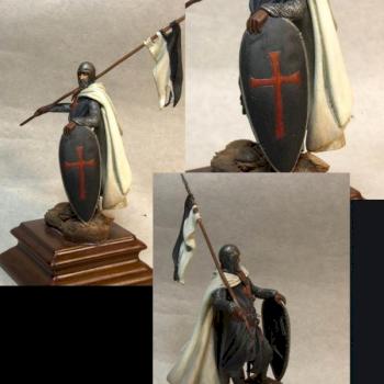 TEMPLAR KNIGHT, BANNERHOLDER. XII CENTURY by petran
