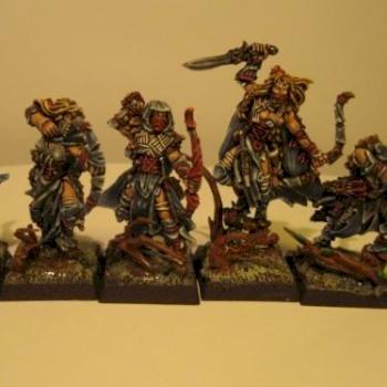 Wood Elves Way Watchers by trollslayer