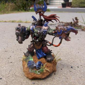 Black Reach Ork Warboss by Atrapos