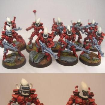 Eldar Guardian Squad by Pedòr