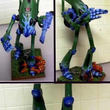Eldar Dreadnaught by CaelynTek