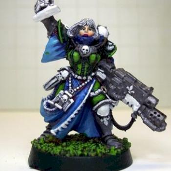 Sisters of Battle Canoness by CaelynTek