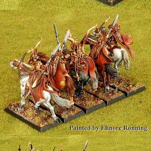 Wood Elves Glade Riders by Anardakil
