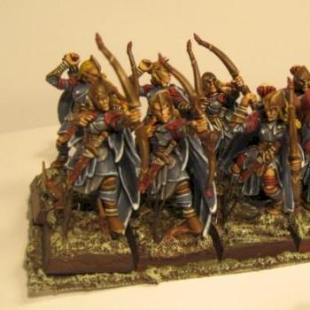 Wood Elves Warrios by trollslayer