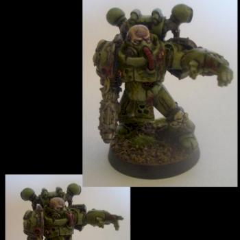 Deathguard Aspiring Champion Of Nurgle by Fishybob