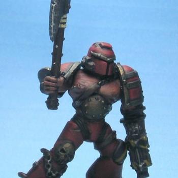 Khorne warrior by Zain