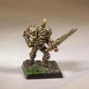 Nurgle Chaos warrior by Kaleb Daark