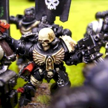 Black Templars Chaplin by Steel Legion