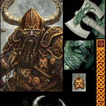 Dwarf Lord (28mm) by Chasm Keeper
