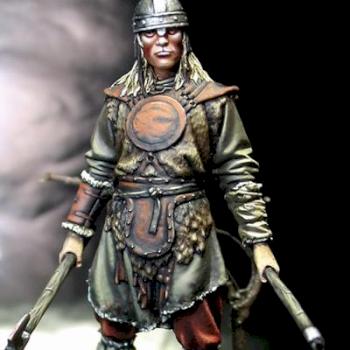 Saxon Warrior by Samuel C.Q.